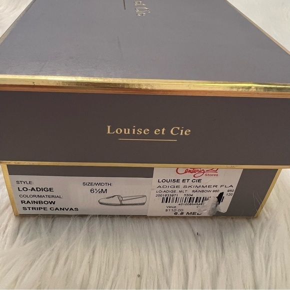 Louise Et Cie Adige Skimmer Flat Rainbow Pineapple